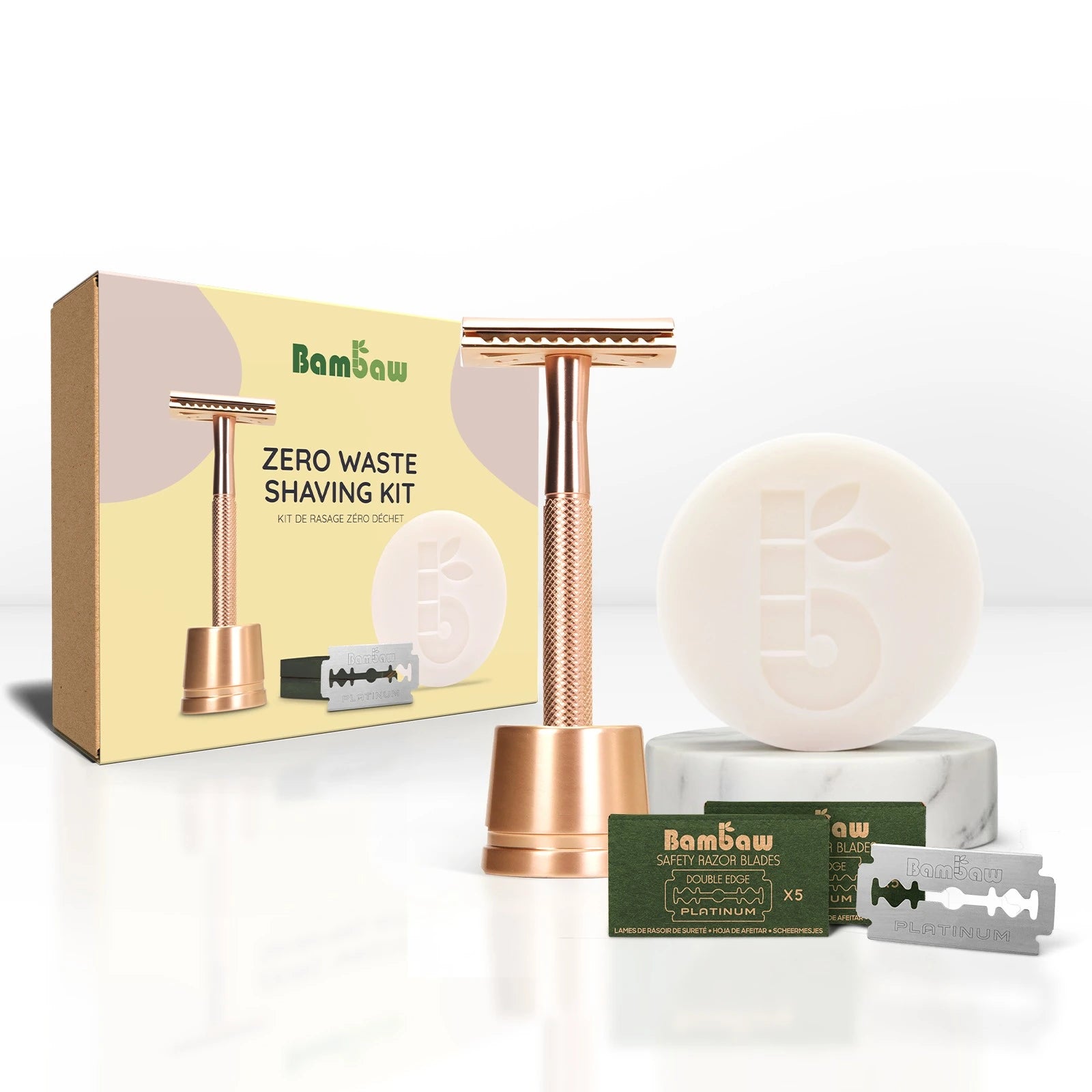 bambaw-shaving-range-rasierset-ros-gold-metall-komplett image 2