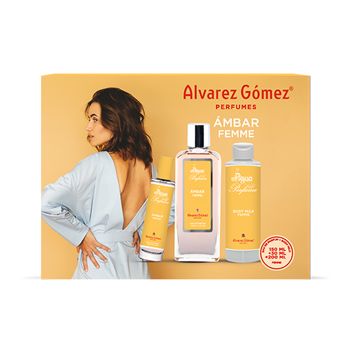 alvarez-gomez-ambar-damen-parfum-set-150ml-30ml-200ml-vanille image 1