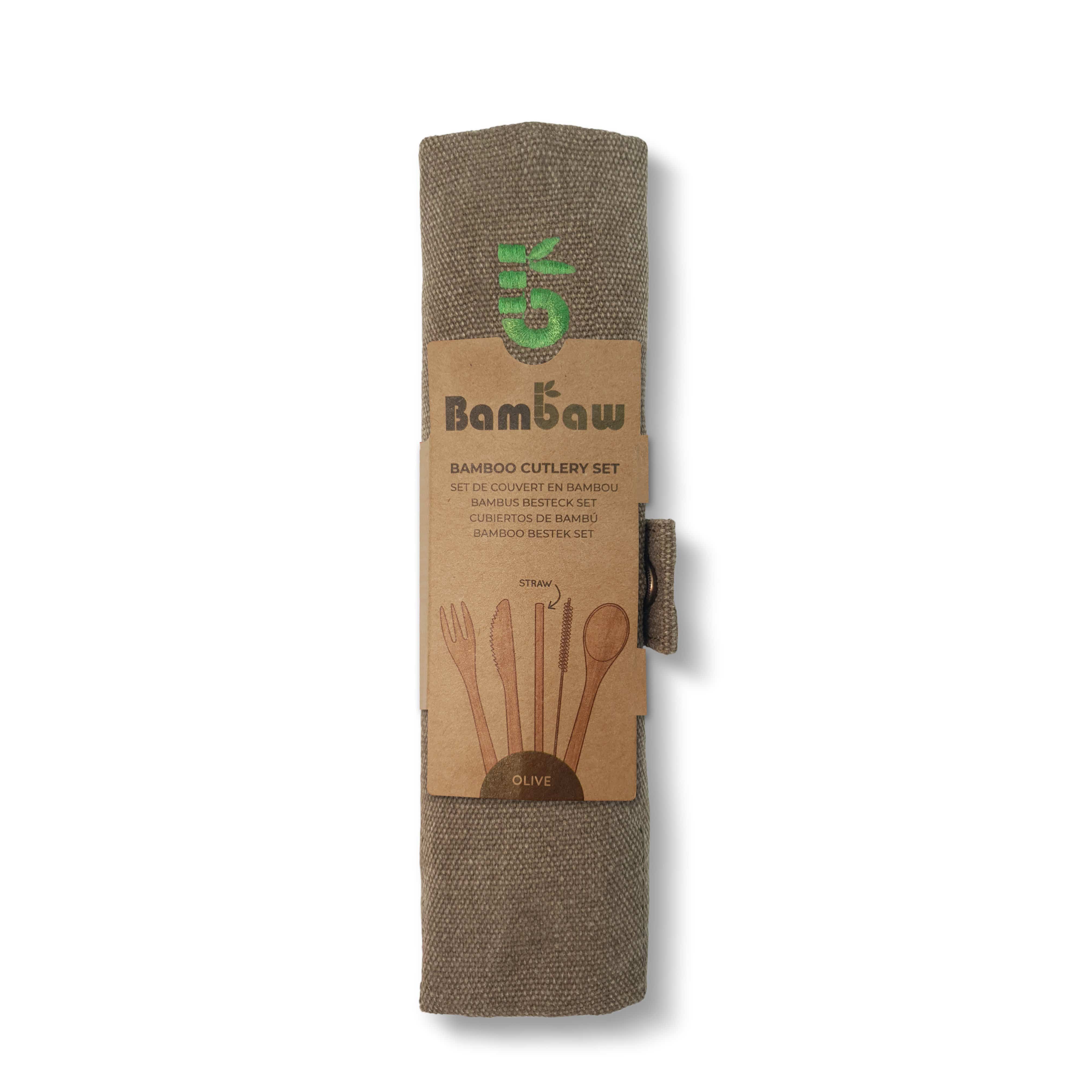 bambaw-bambusbesteck-set-olive-6-teilig-mit-strohhalm image 3