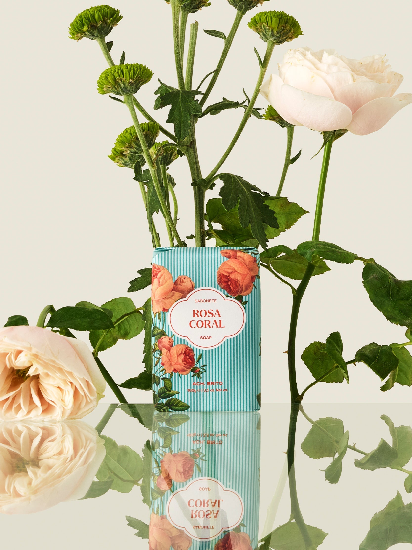 ach-brito-flores-rosa-coral-seife-100g-rose image 2