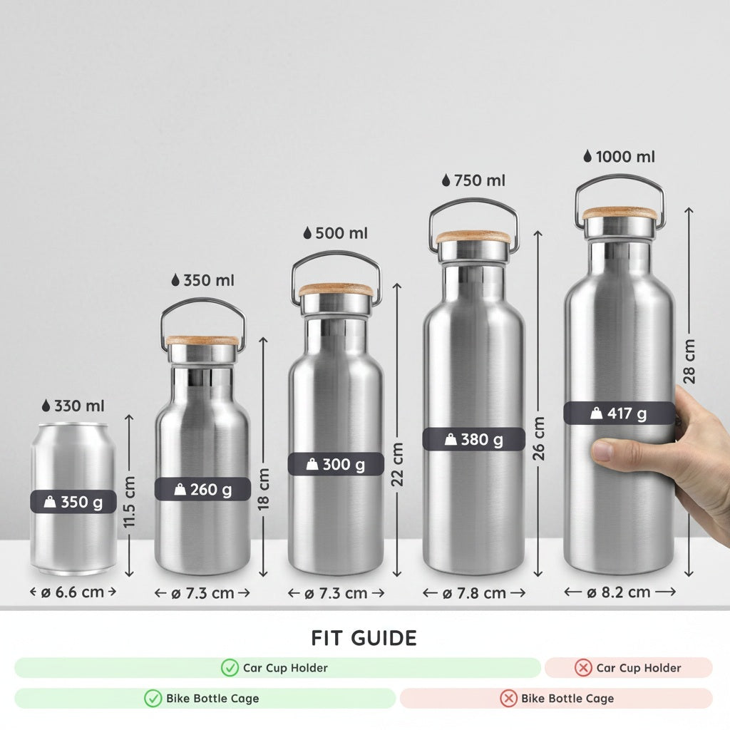 bambaw-drinkware-trinkflasche-edelstahl-750-ml-schwarz image 2