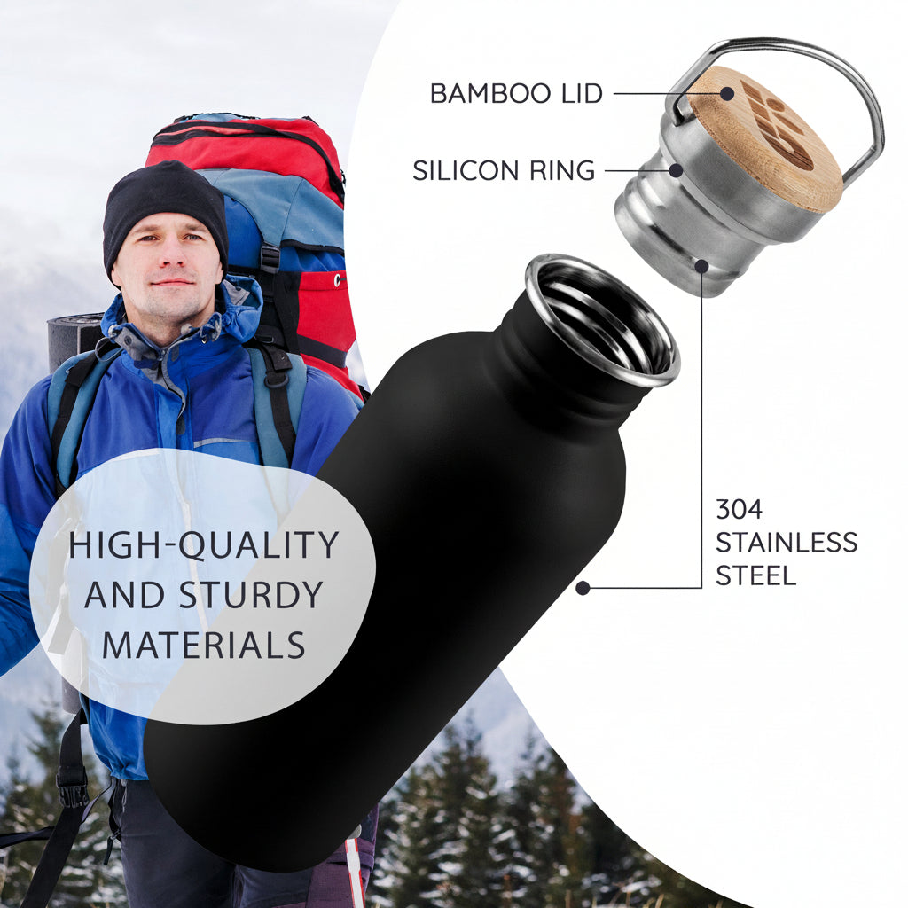 bambaw-drinkware-trinkflasche-edelstahl-750-ml-natur image 4