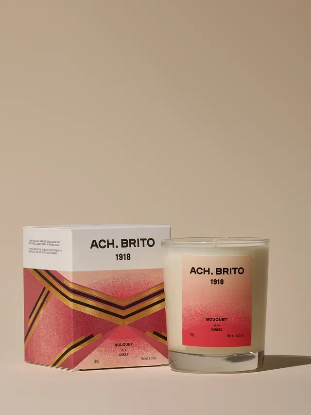ach-brito-bouquet-duftkerze-180g-rose-litschi image 1