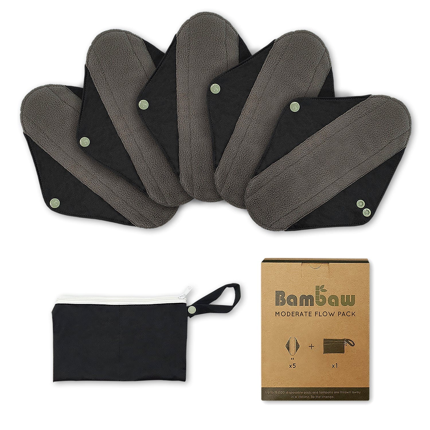 bambaw-stoffbinden-waschbar-5er-pack-mit-tasche image 2