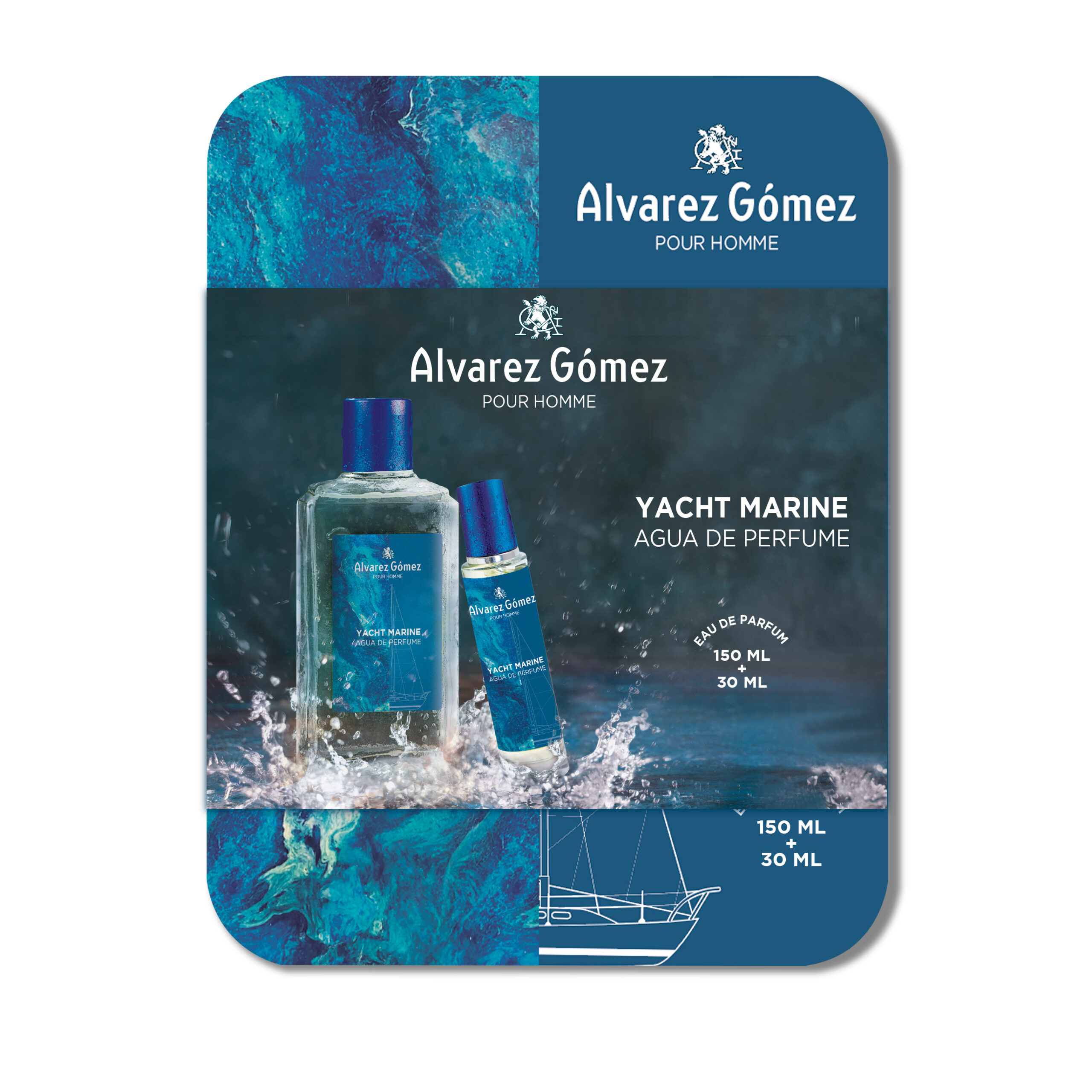 alvarez-gomez-yacht-marine-herrenduft-set-150ml-30ml-frisch image 1