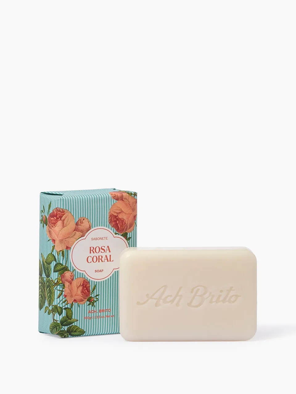 ach-brito-flores-rosa-coral-seife-100g-sandelholz image 1