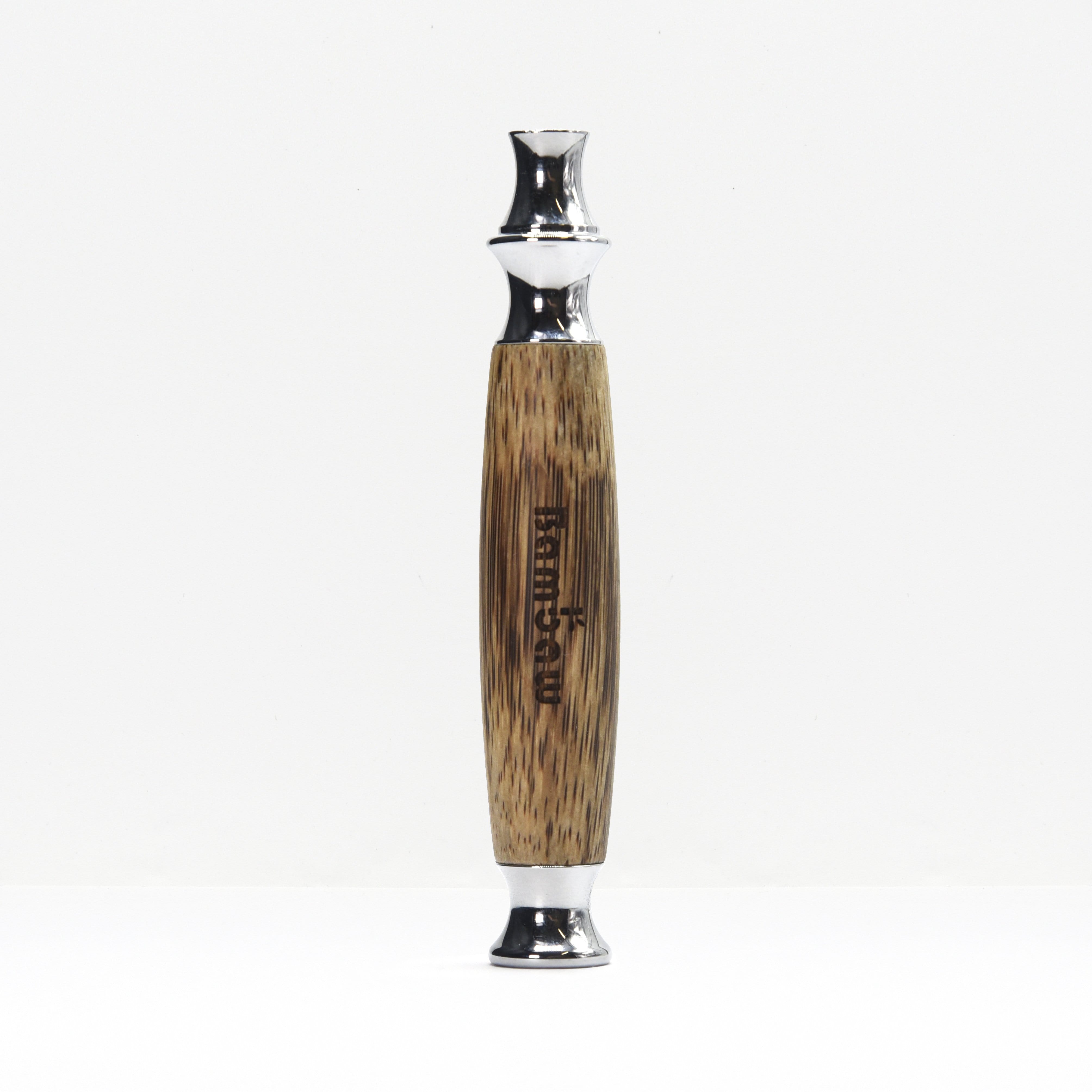 bambaw-shaving-range-bambus-rasierhobel-griff-slim-silber-ersatz image 1