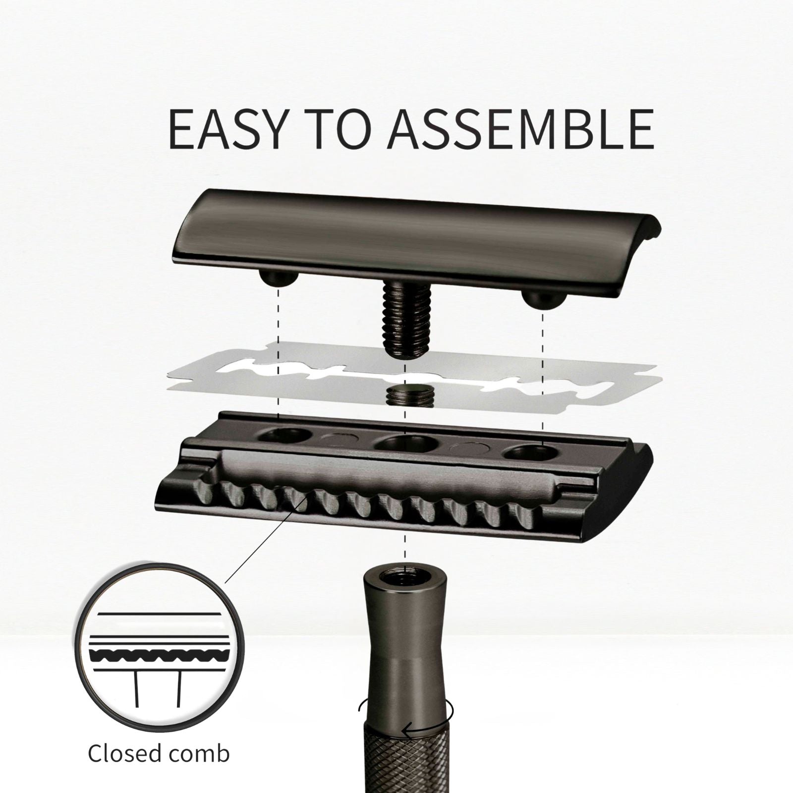 bambaw-shaving-rasierhobel-set-metall-silber-mit-st-nder image 3